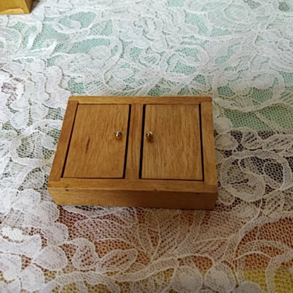 Vintage Doll House Wood Furniture Large set 12 Pc - Picture 14 of 16